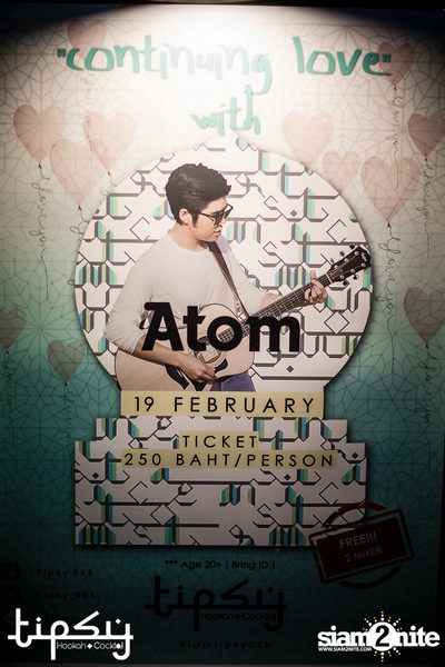 Atom Live Concert at Tipsy Bkk — photo 2