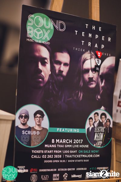 Soundbox: The Temper Trap: Thick as Thieves at Central World — photo 2