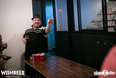 Beer Pong กับ L'olmaia ที่ วิชเบียร์ โฮม บาร์ — photo 6