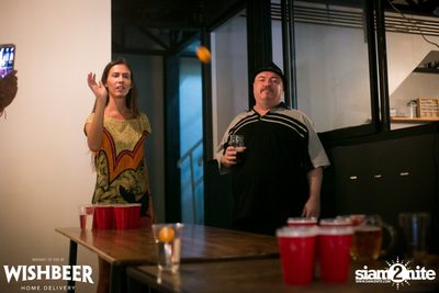 Beer Pong กับ L'olmaia ที่ วิชเบียร์ โฮม บาร์ — photo 9