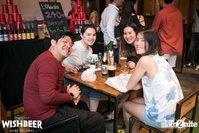 Beer Pong กับ L'olmaia ที่ วิชเบียร์ โฮม บาร์ — photo 13
