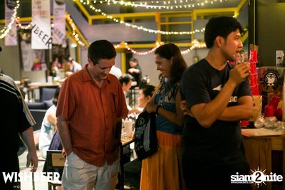 Beer Pong กับ L'olmaia ที่ วิชเบียร์ โฮม บาร์ — photo 31