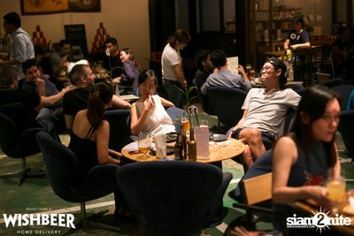 Beer Pong กับ L'olmaia ที่ วิชเบียร์ โฮม บาร์ — photo 42