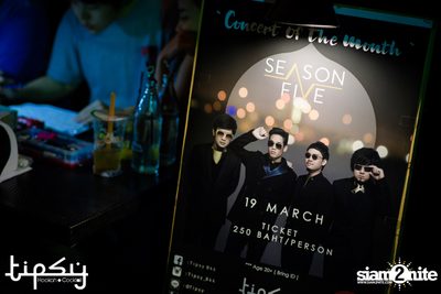Season Five Live at Tipsy Bkk — photo 2