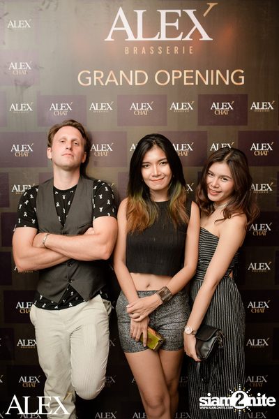 The Official Grand Opening of ALEX Brasserie — photo 147