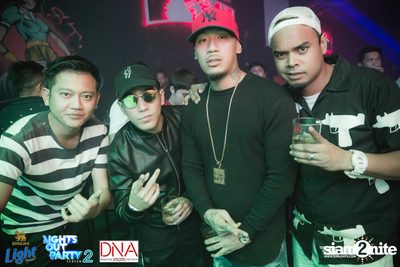 Singha Light pres. Lights Out Party at DNA Pingpub — photo 35