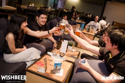 Fuller's Black Cab Stout On Tap Release ที่ วิชเบียร์ โฮม บาร์ — photo 54