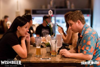 Pasteur Street Brewing Tap Takeover ที่ วิชเบียร์ โฮม บาร์ — photo 55