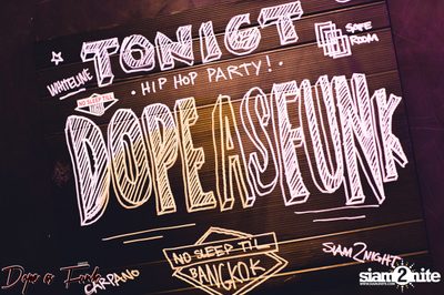 Dope as Funk: No Sleep Till Bangkok at Whiteline — photo 2