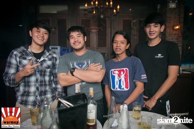 DJ Papermache & MC Sosmile at Warmupcafe Chiangmai — photo 15
