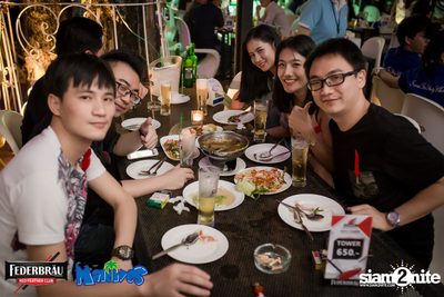 Federbrau: Singto Numchok & Wan Thanakrit at Maldives Resort Bar — photo 43
