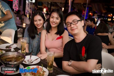 Federbrau: Singto Numchok & Wan Thanakrit at Maldives Resort Bar — photo 44