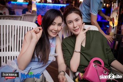 Federbrau: Singto Numchok & Wan Thanakrit at Maldives Resort Bar — photo 48
