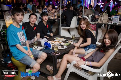 Federbrau: Singto Numchok & Wan Thanakrit at Maldives Resort Bar — photo 55