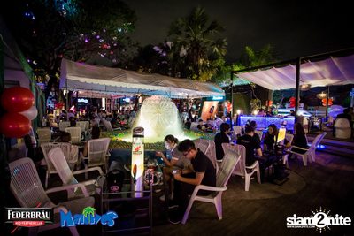 Federbrau: Singto Numchok & Wan Thanakrit at Maldives Resort Bar — photo 59