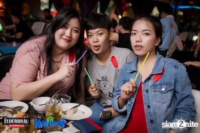 Federbrau: Singto Numchok & Wan Thanakrit at Maldives Resort Bar — photo 66