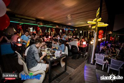 Federbrau: Singto Numchok & Wan Thanakrit at Maldives Resort Bar — photo 68
