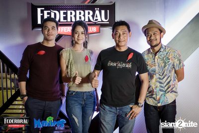 Federbrau: Singto Numchok & Wan Thanakrit at Maldives Resort Bar — photo 71
