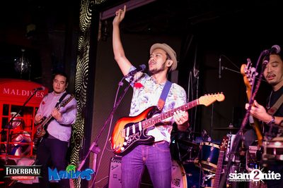 Federbrau: Singto Numchok & Wan Thanakrit at Maldives Resort Bar — photo 77
