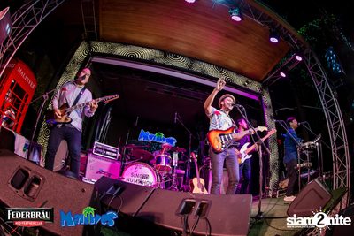 Federbrau: Singto Numchok & Wan Thanakrit at Maldives Resort Bar — photo 78