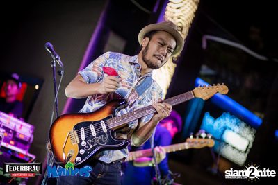 Federbrau: Singto Numchok & Wan Thanakrit at Maldives Resort Bar — photo 89