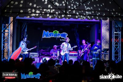 Federbrau: Singto Numchok & Wan Thanakrit at Maldives Resort Bar — photo 95