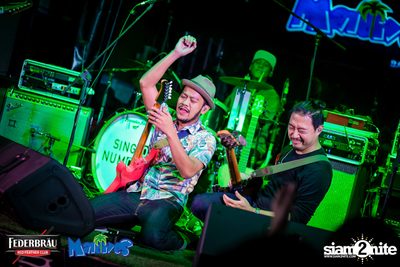 Federbrau: Singto Numchok & Wan Thanakrit at Maldives Resort Bar — photo 98