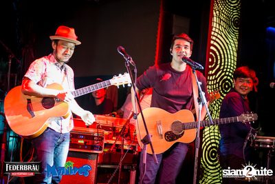 Federbrau: Singto Numchok & Wan Thanakrit at Maldives Resort Bar — photo 116