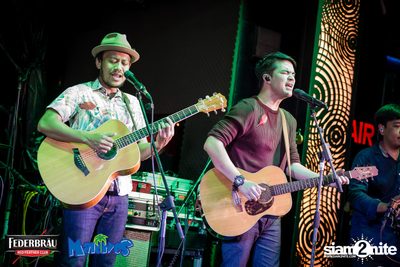 Federbrau: Singto Numchok & Wan Thanakrit at Maldives Resort Bar — photo 117