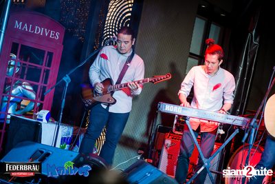 Federbrau: Singto Numchok & Wan Thanakrit at Maldives Resort Bar — photo 124
