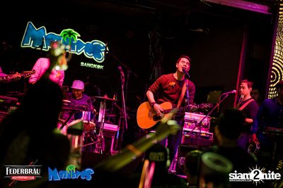 Federbrau: Singto Numchok & Wan Thanakrit at Maldives Resort Bar — photo 134