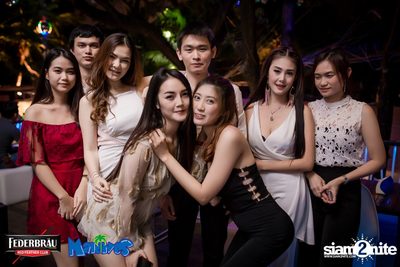 Federbrau: Singto Numchok & Wan Thanakrit at Maldives Resort Bar — photo 145