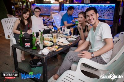 Federbrau: Singto Numchok & Wan Thanakrit at Maldives Resort Bar — photo 158