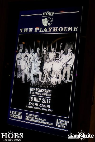 Nop Ponchamni และ The Groovetomatix-11 ที่ ฮอบส์ — photo 1