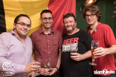 Belgian National Day ที่ เลอ คาเฟ่ เดส์ สตาชิแอค์ — photo 11