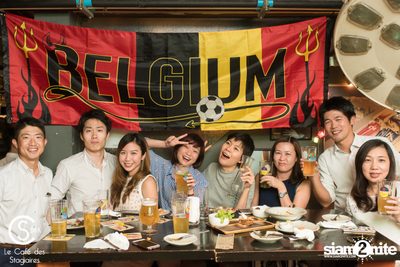 Belgian National Day ที่ เลอ คาเฟ่ เดส์ สตาชิแอค์ — photo 24