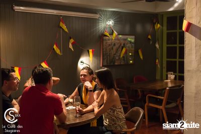 Belgian National Day ที่ เลอ คาเฟ่ เดส์ สตาชิแอค์ — photo 85