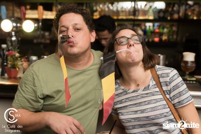 Belgian National Day ที่ เลอ คาเฟ่ เดส์ สตาชิแอค์ — photo 87
