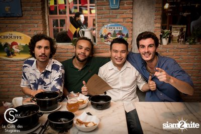 Belgian National Day ที่ เลอ คาเฟ่ เดส์ สตาชิแอค์ — photo 88