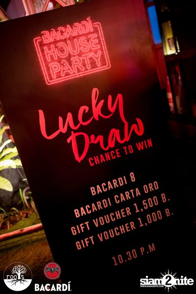 Bacardi House Party ที่ รูทส์ — photo 90