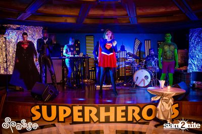 Super Heroes Theme Night ที่ สปาสโซ่ — photo 39