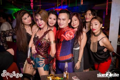 Super Heroes Theme Night ที่ สปาสโซ่ — photo 90
