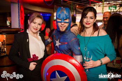 Super Heroes Theme Night ที่ สปาสโซ่ — photo 93