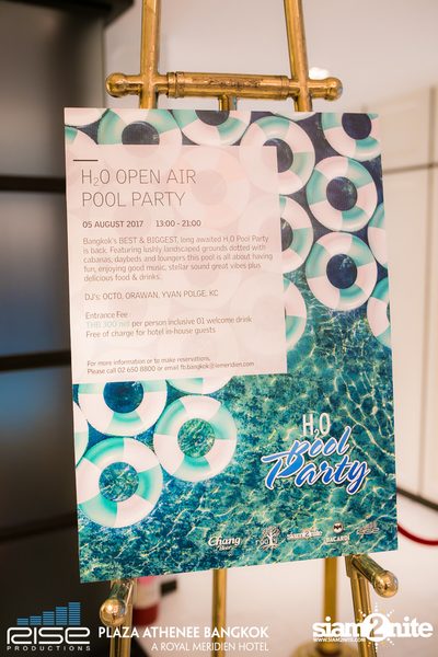 H20 Open Air Pool Party at Plaza Athenee Bangkok — photo 1