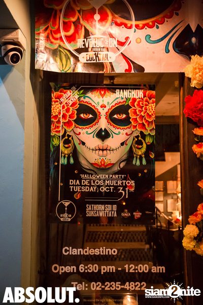 Dia de Los Muertos - Halloween Party at Revolucion Cocktail — photo 2