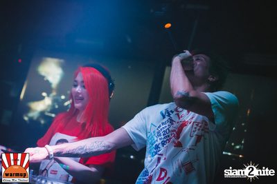 Dj Zara Gift & Mc Coga at Warm Up Cafe Chiang Mai — photo 61