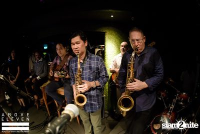 Clif Hardy Sextet with Mitch Frohman! at Above Eleven — photo 36