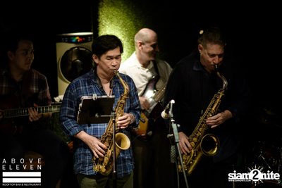 Clif Hardy Sextet with Mitch Frohman! at Above Eleven — photo 132
