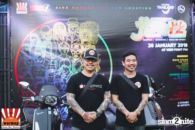 Press Conference Jivegarden12 at Warm Up Cafe Chiang Mai — photo 9