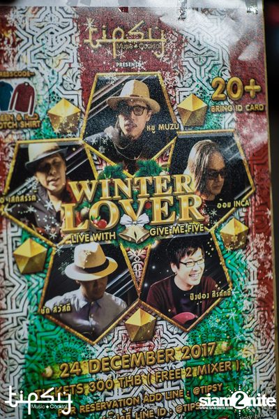 Winter Lover: Live with Give Me Five at Tipsy Bkk — photo 5